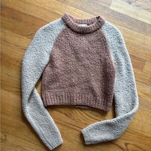 Wilfred Free Aritzia cropped sweater